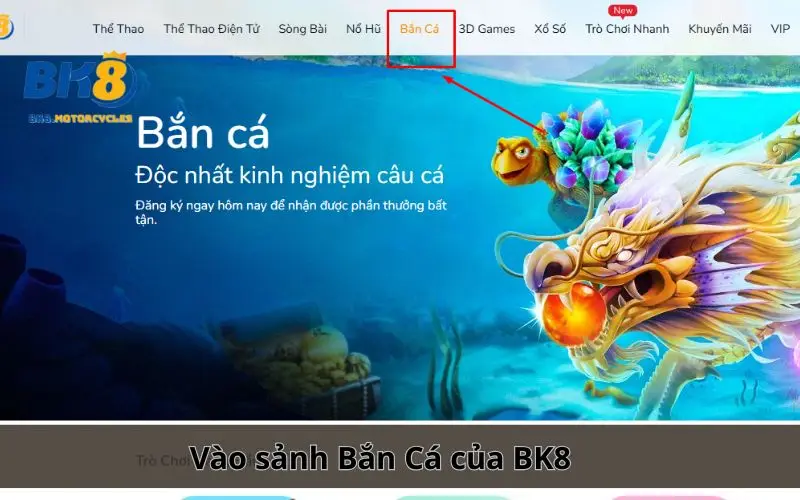 Bắn Cá May Mắn BK8