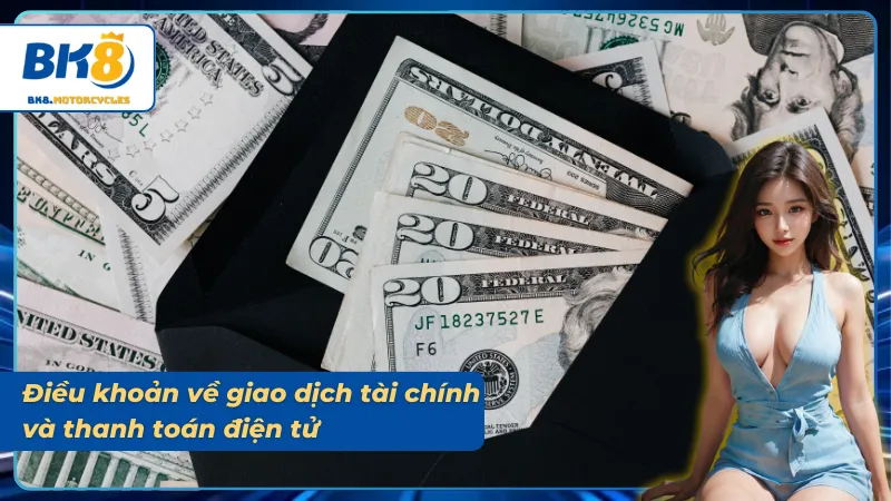 Điều khoản điều kiện về giao dịch tài chính và tiền điện tử